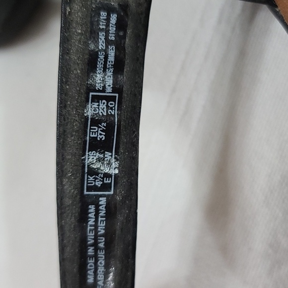 Collections by Clarks Womens Sandals Dark Brown Hook&Loop Sz 7 GUC - Picture 6 of 12